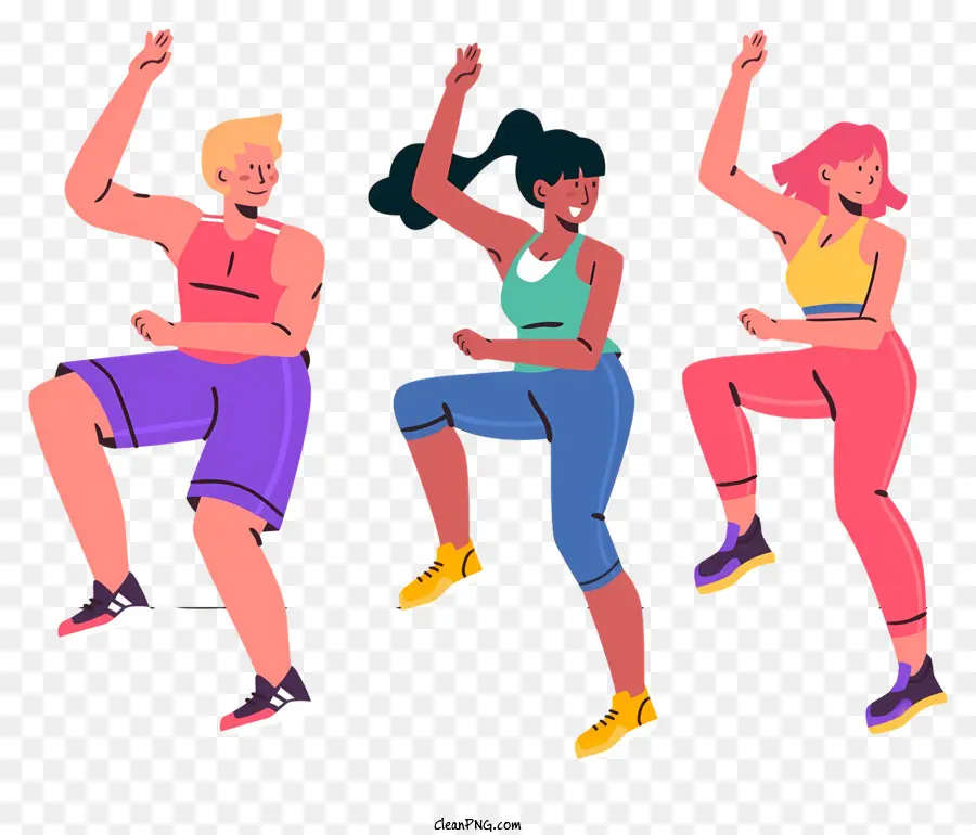 Movimientos De Baile，Gimnasio PNG