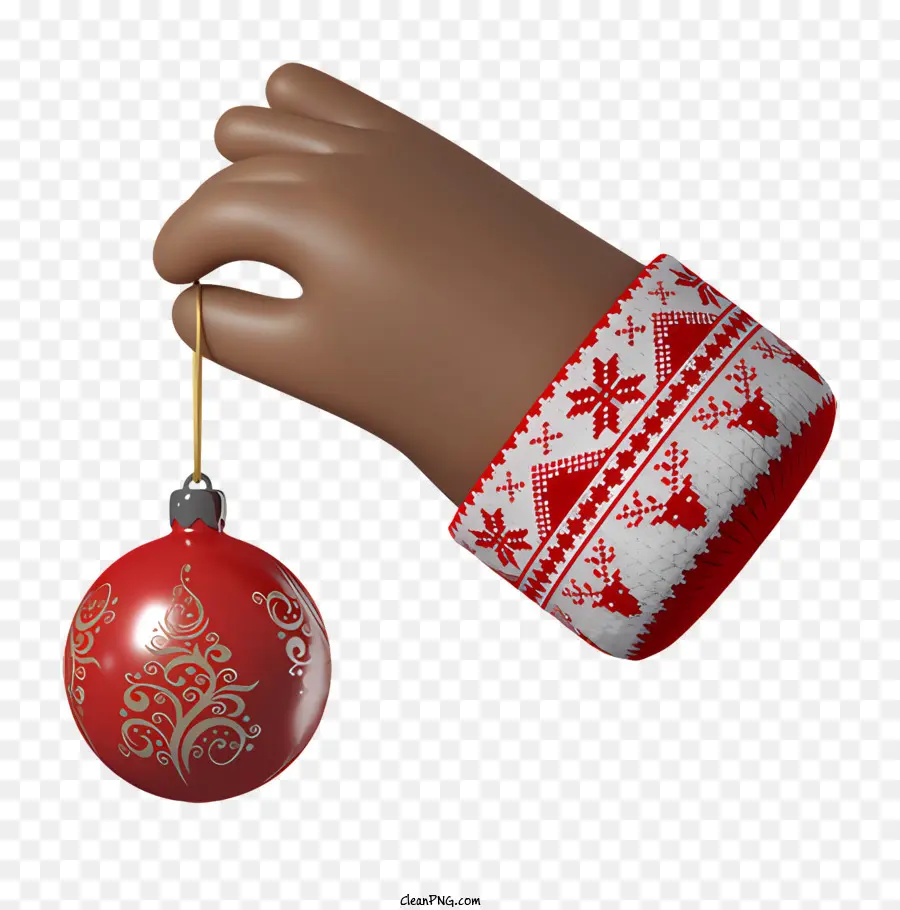 Adorno De Navidad，Ornamento De Retención De Manos PNG