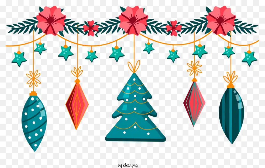 Adornos De Navidad，Decoraciones Colgantes PNG