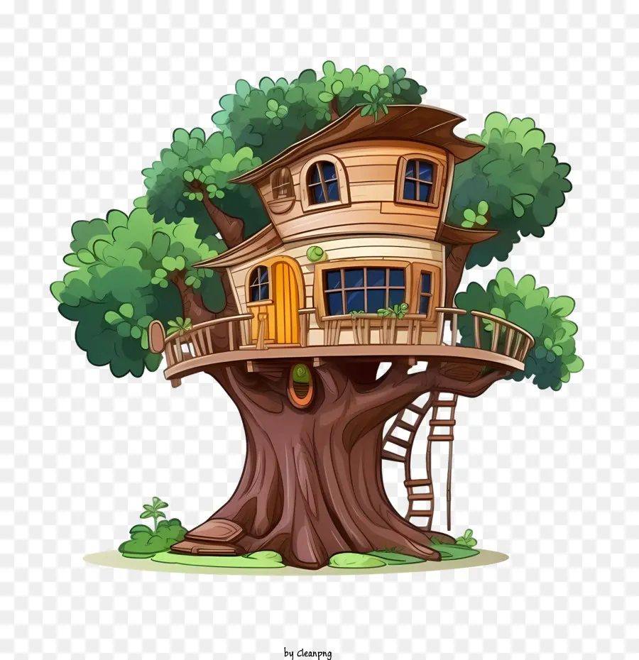 La Casa Del árbol，Cabaña PNG
