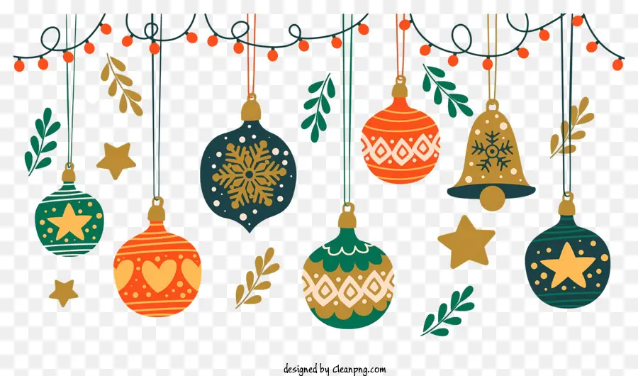 Adornos Navideños，Colgante PNG