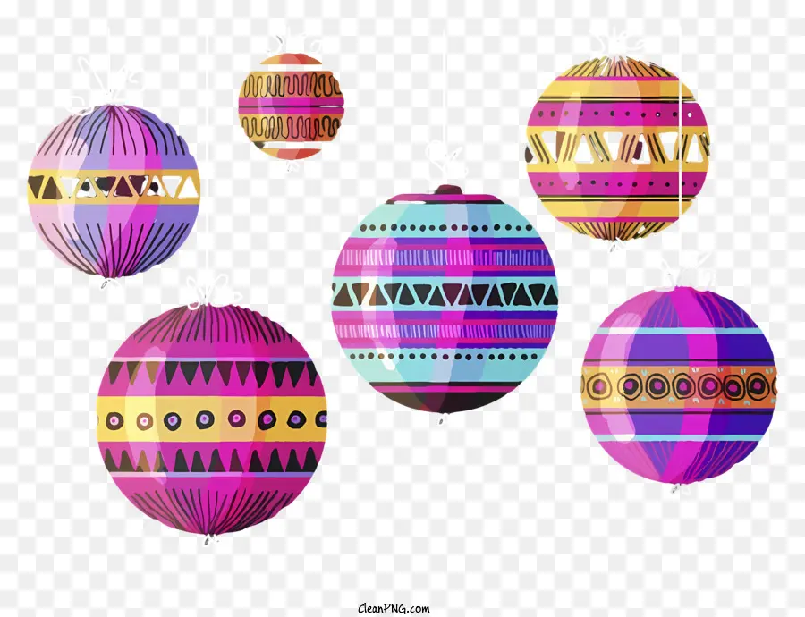 Huevos Decorativos，Adornos Colgantes PNG