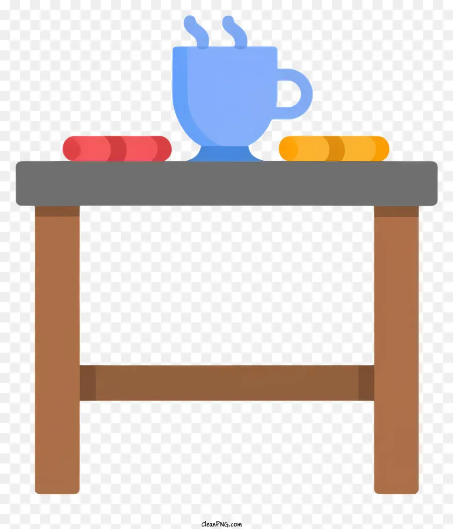 Mesa，Mesa Con Taza PNG