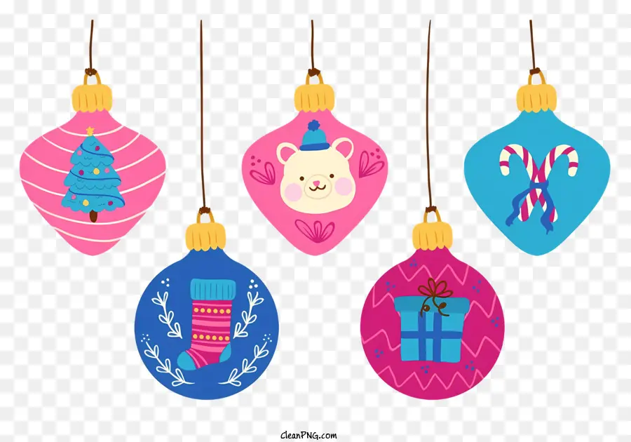 Adornos Navideños，Decoraciones PNG