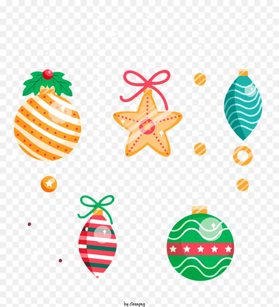 Decoraciones De Navidad，Adornos De Navidad PNG