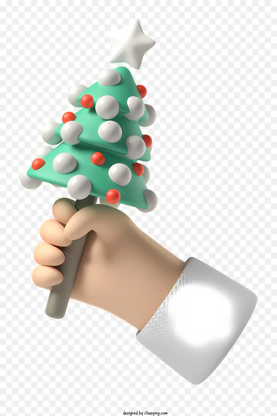 árbol De Navidad，Mano Sosteniendo El árbol De Navidad PNG