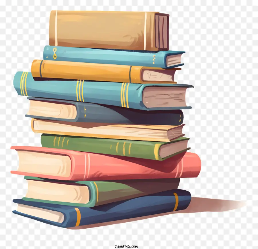 Libros Viejos，Pila De Libros PNG