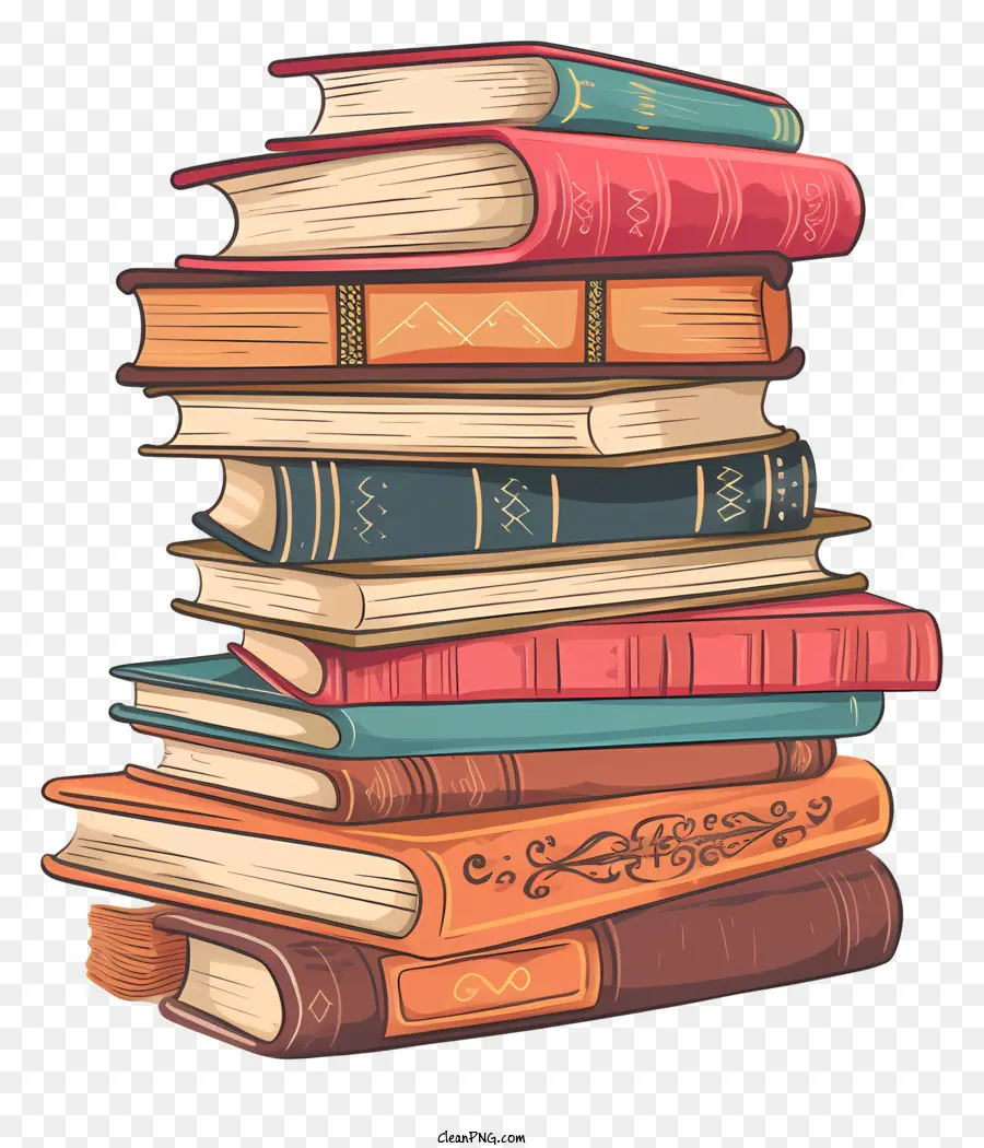 Vintage Books，Libros Gastados PNG