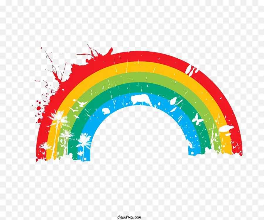 Arco Iris，Colorido PNG