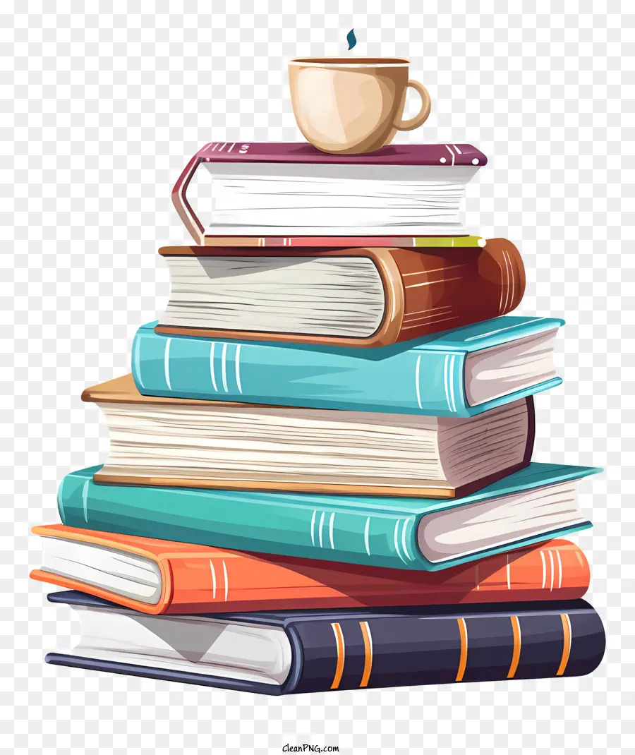 Libros，Café PNG