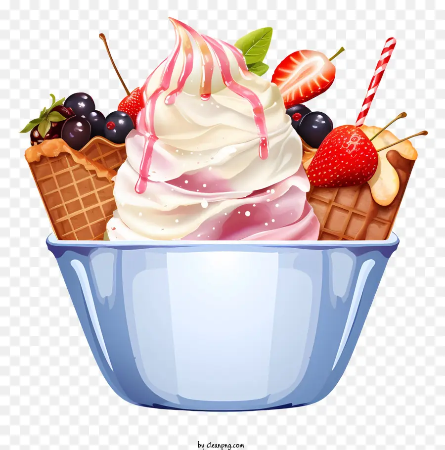 Helado，Conos De Helado PNG