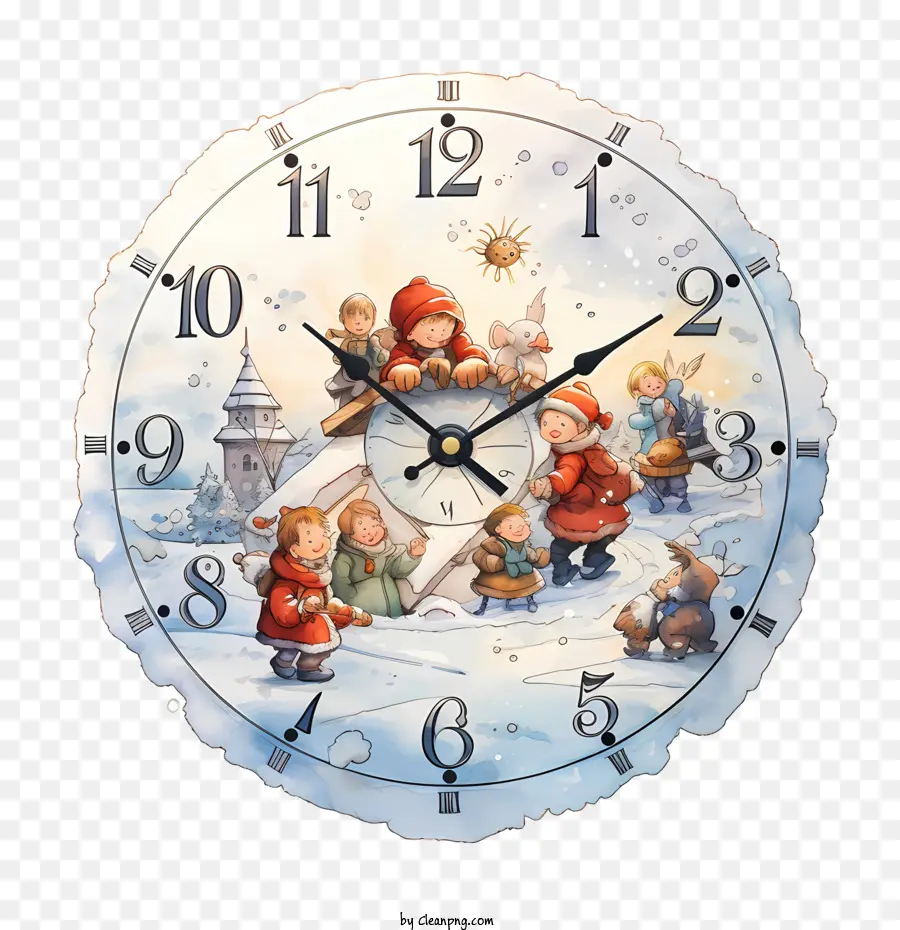 Horario De Invierno，Reloj PNG