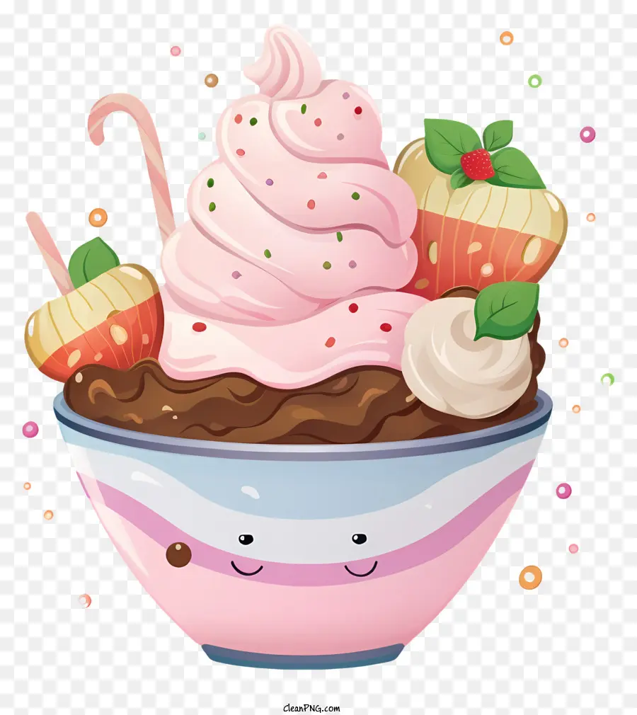 Helado，Rosa PNG