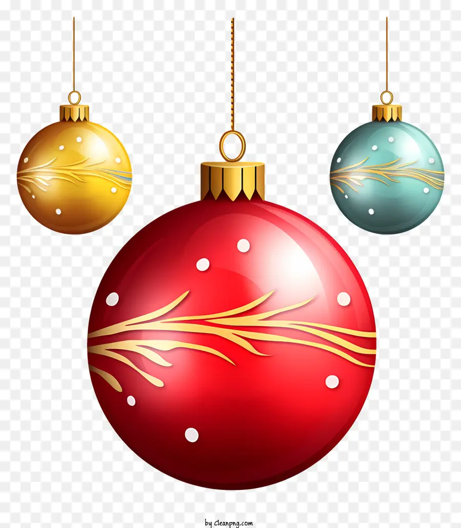 Adornos De Navidad，Adornos Coloridos PNG