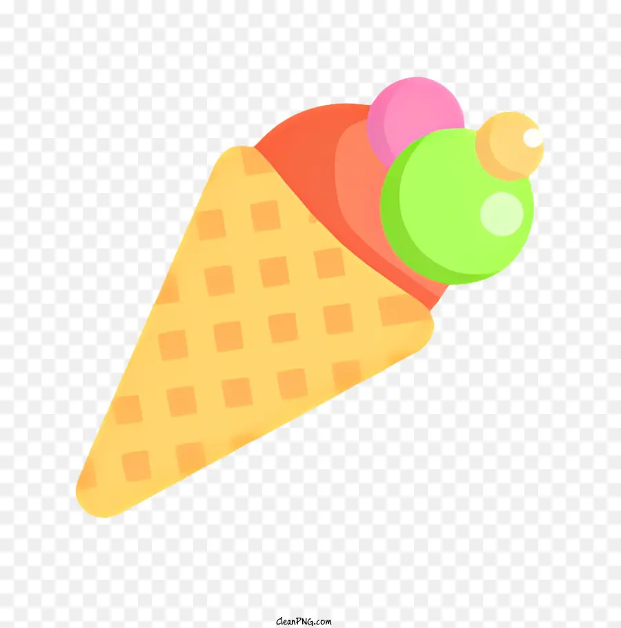 Helado，Cono PNG