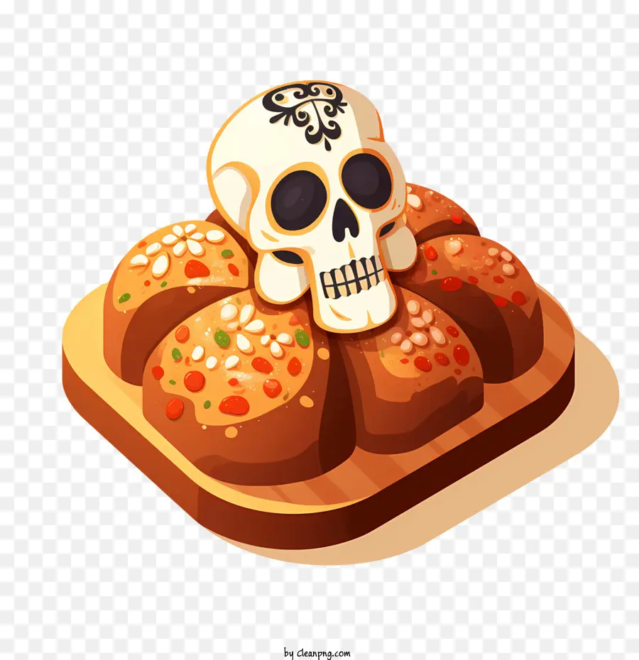 El Pan De Muerto，Bien PNG