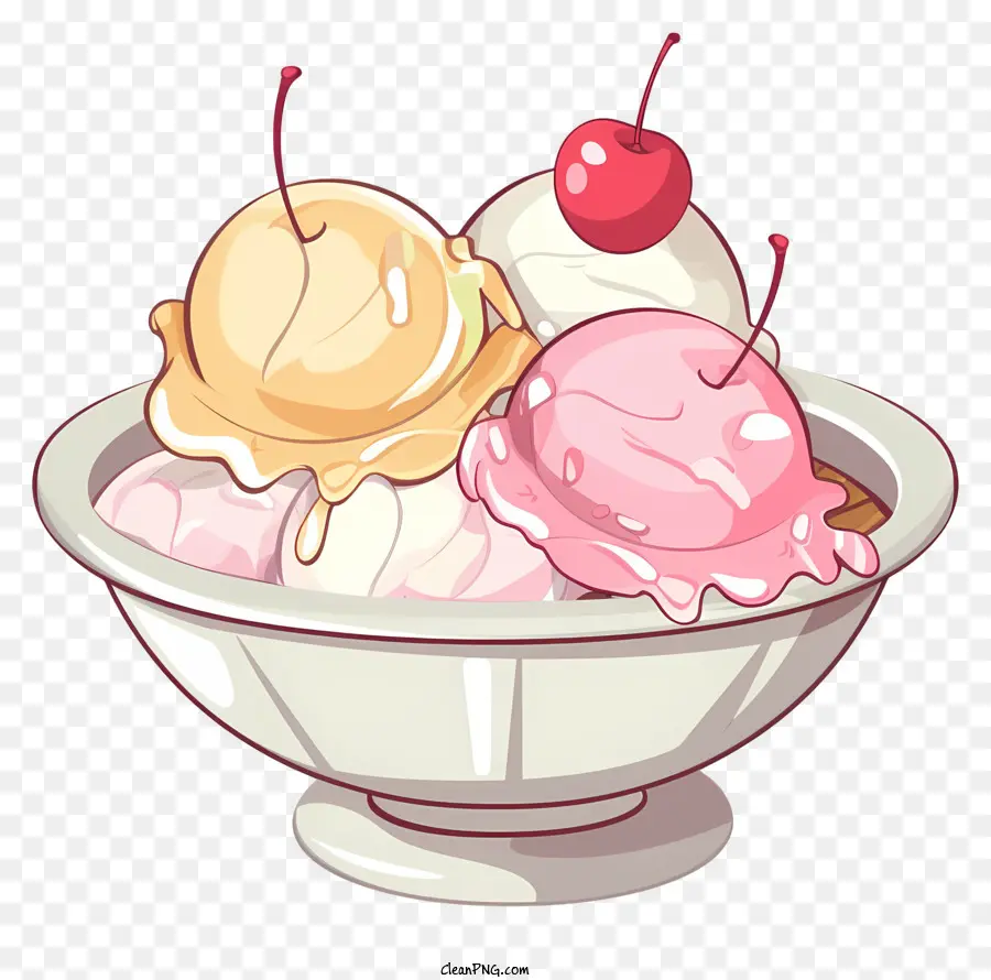 Helado，Postre PNG