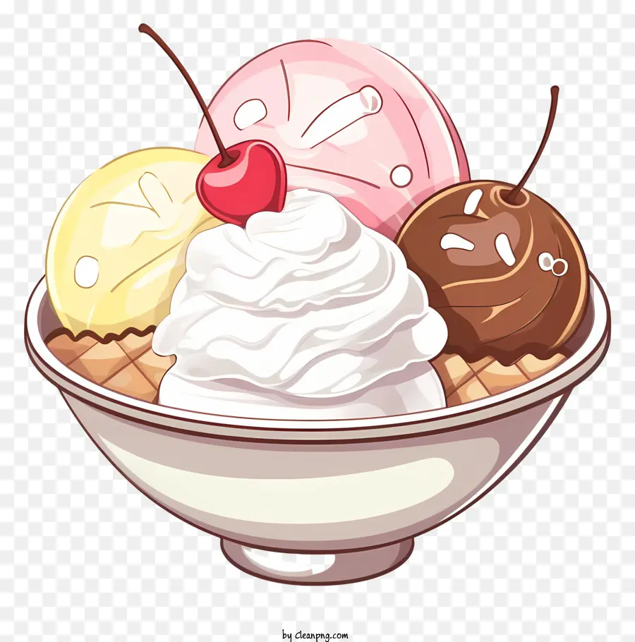 Helado，Postre PNG