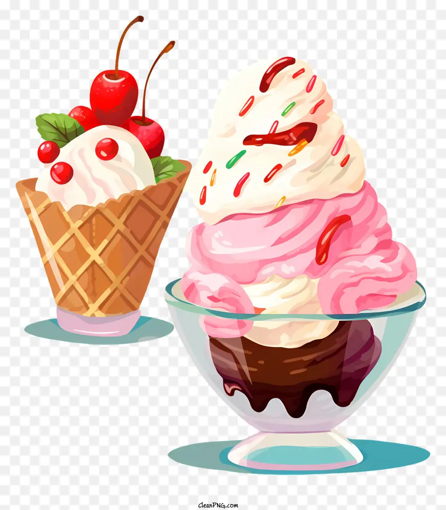 Postres Helados，Helado De Helado PNG