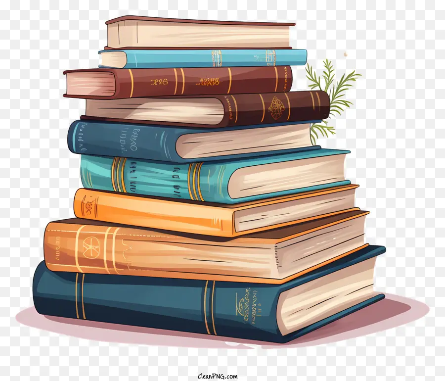 Libros，Pila De Libros PNG