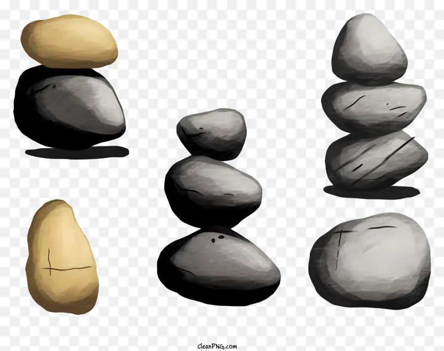 Rocas，Piedras Apiladas PNG