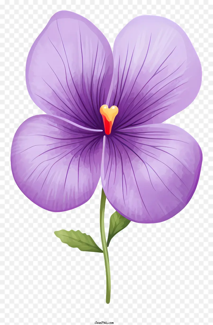 Flor Morada，Bloom PNG