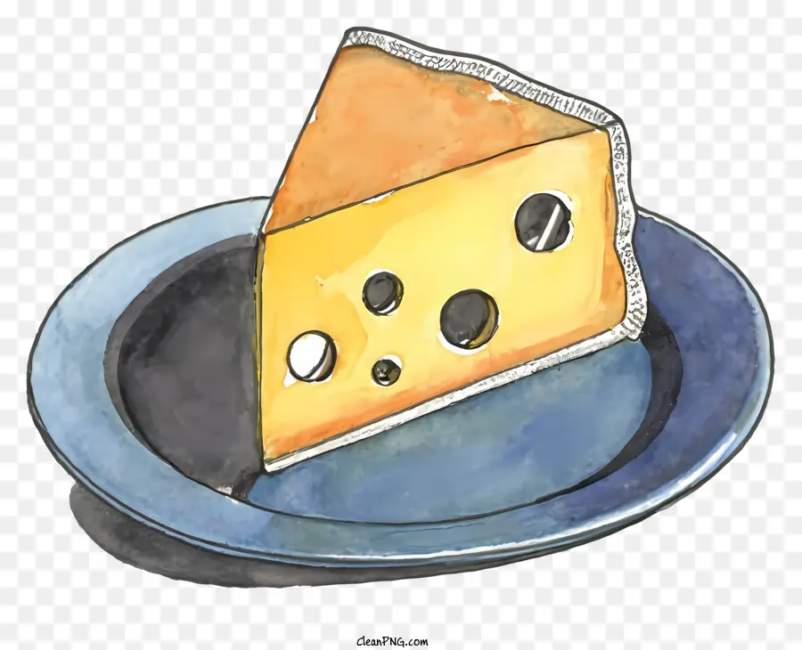 Rebanada De Queso，Queso Amarillo PNG