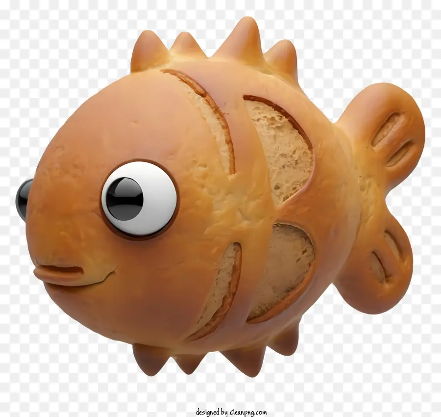 Pez De Pan，Pescado Hecho De Pan PNG