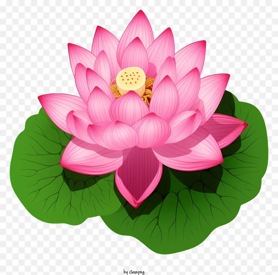 Flor De Loto，Loto Rosa PNG