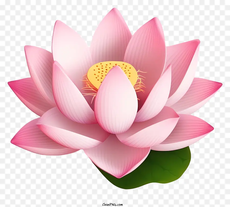 Flor De Loto Rosa，Pétalos Cerrados PNG