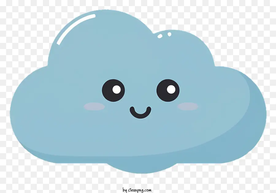 De Dibujos Animados En La Nube，La Cara Sonriente PNG