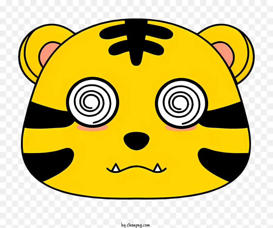 Tigre Face，Cartoon Tiger PNG