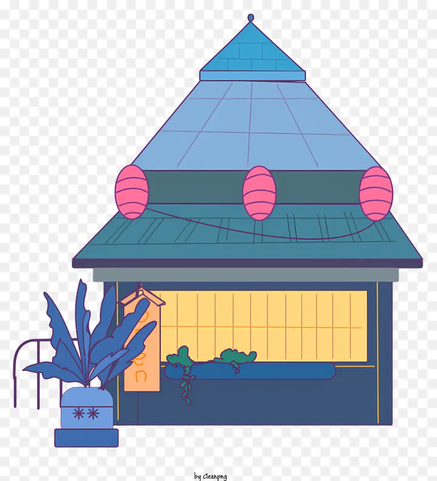 Los Pequeños De La Casa，Red Roof PNG