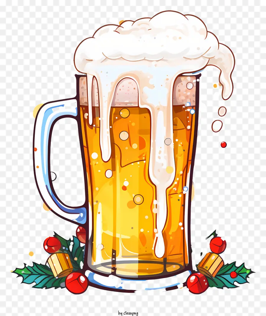 La Cerveza，Espuma PNG