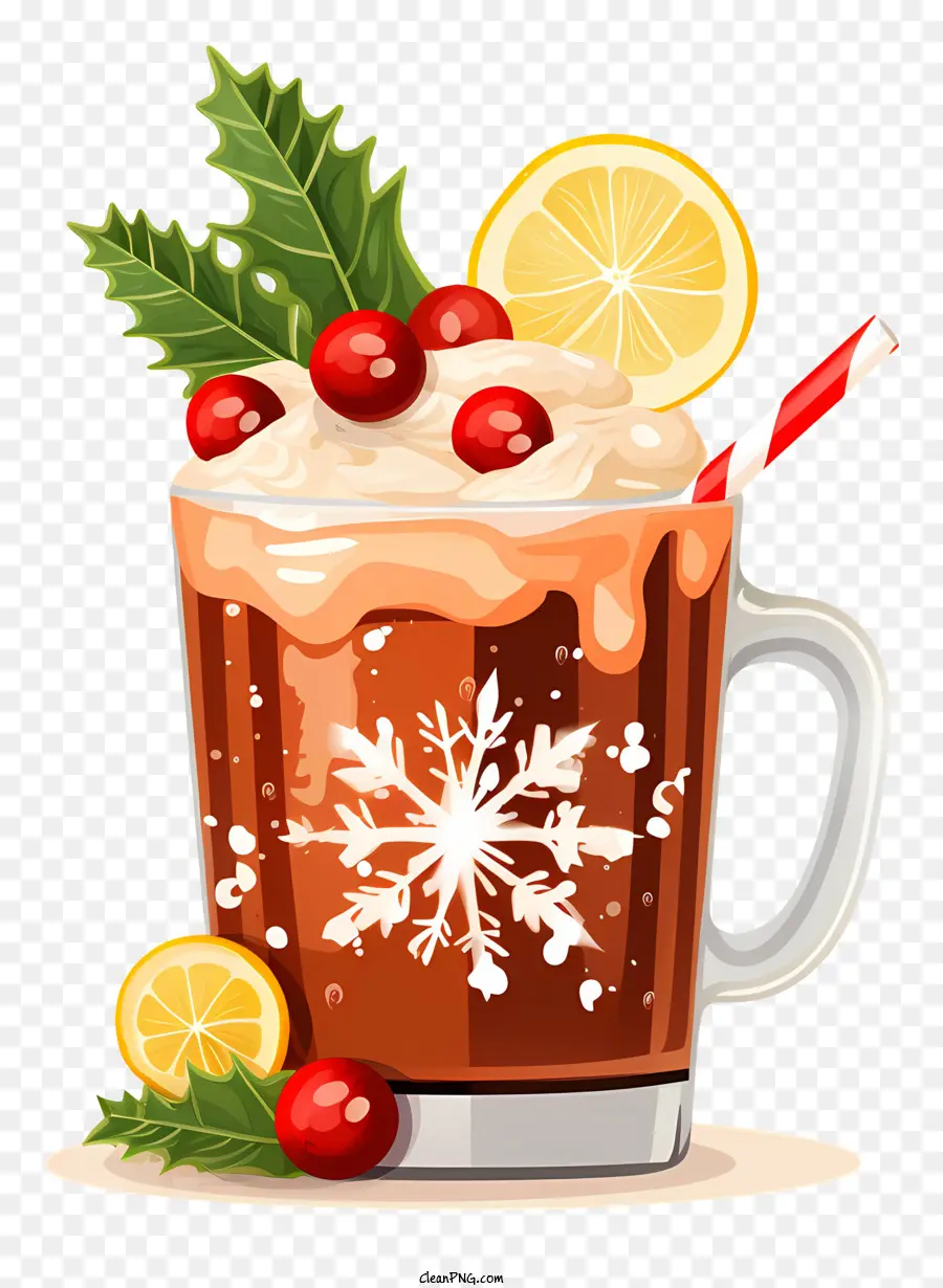 Chocolate Caliente，Crema Batida PNG