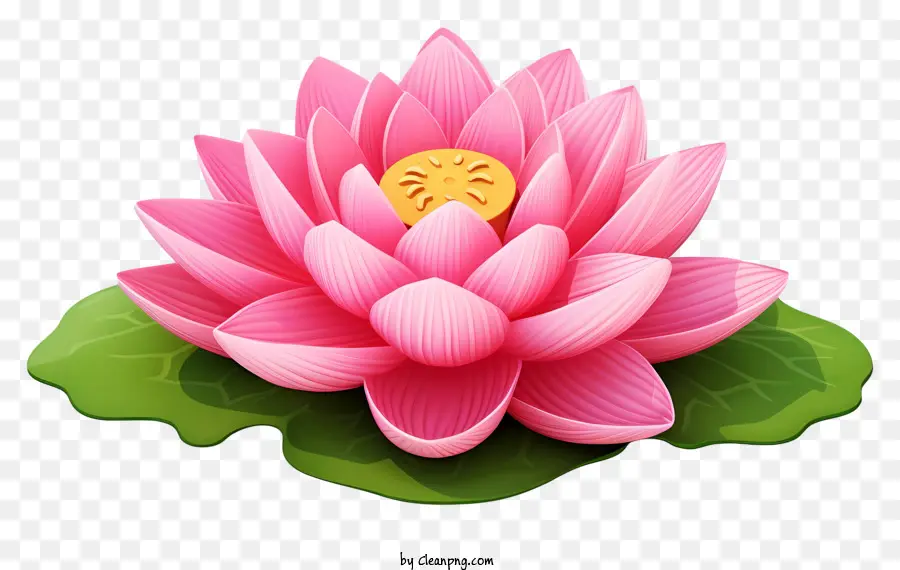 Flor De Loto，Loto De Color Rosa PNG