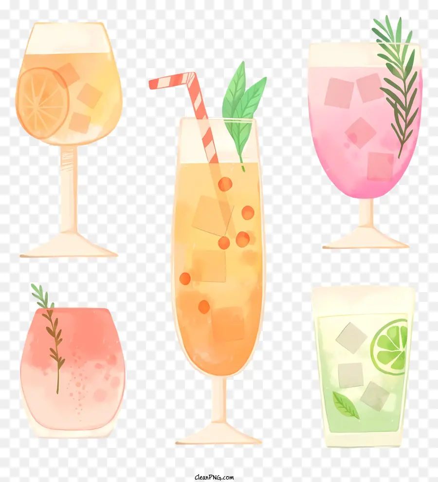 Bebidas Alcohólicas，Cócteles PNG