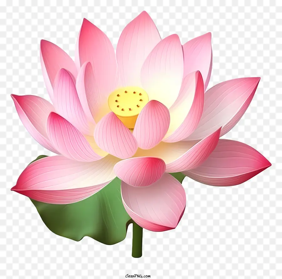 Flor De Loto Rosa，Flor De Loto PNG