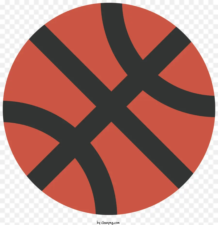 Baloncesto，Baloncesto Rojo Y Negro PNG