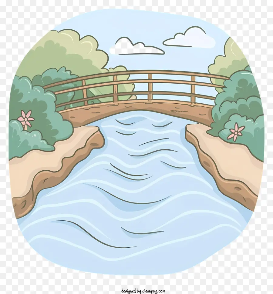 Puente De Madera，Río PNG