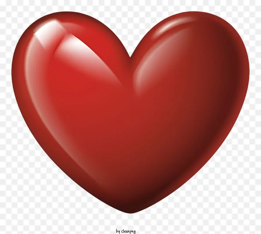 Corazón Rojo，Símbolo De Amor PNG