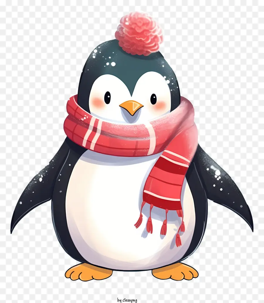 Pingüino，Ropa De Invierno PNG