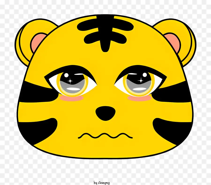 Tigre Face，Rayas De Tigre PNG