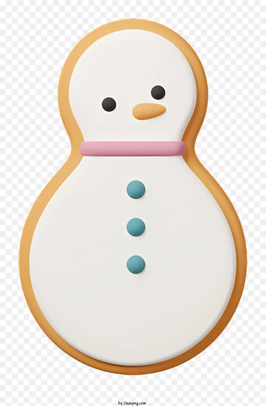 Galleta De Muñeco De Nieve，Hombre De Jengibre PNG