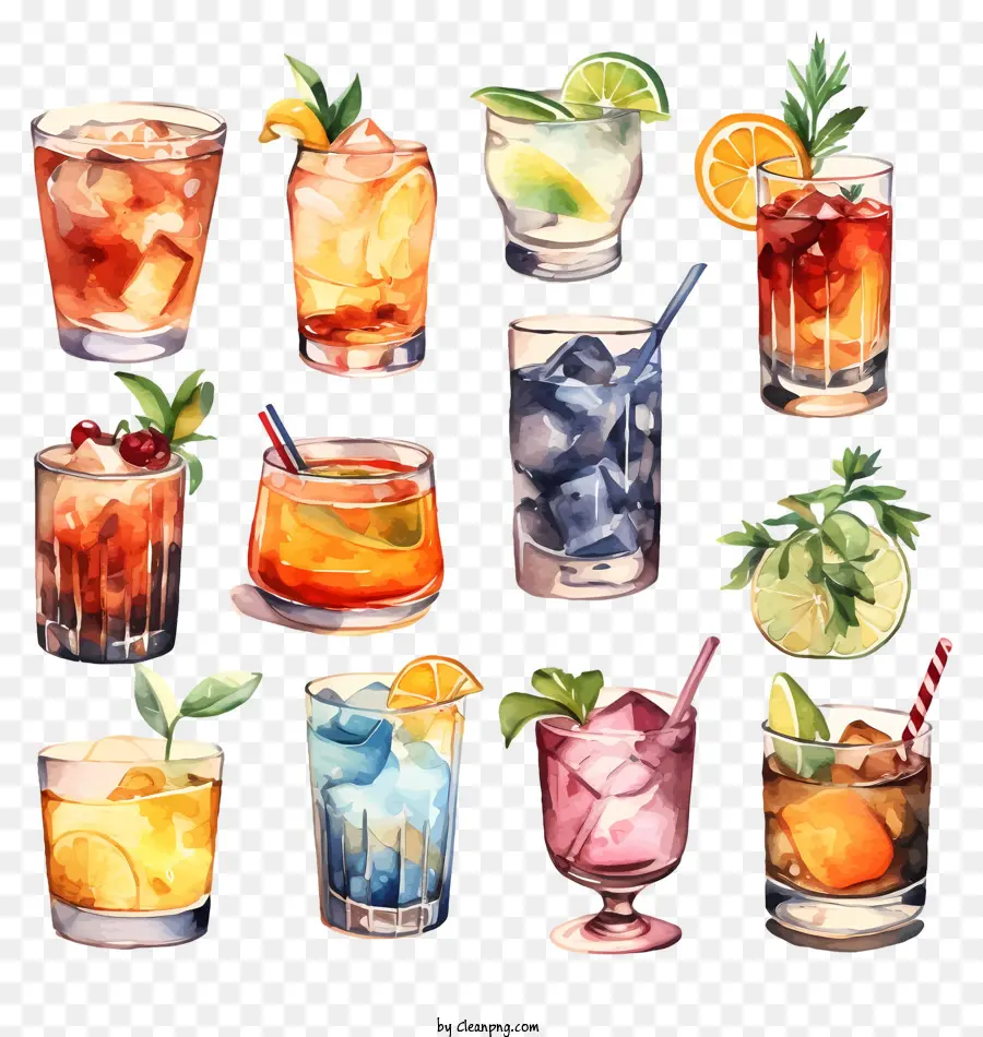 Bebidas Alcohólicas，Cócteles PNG