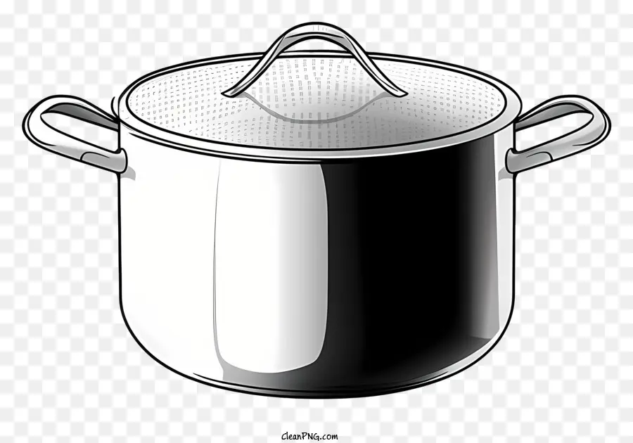 Olla De Cocina，Olla De Acero Inoxidable PNG