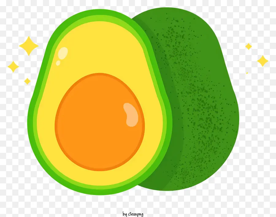 Palta，Aguacate Amarillo PNG