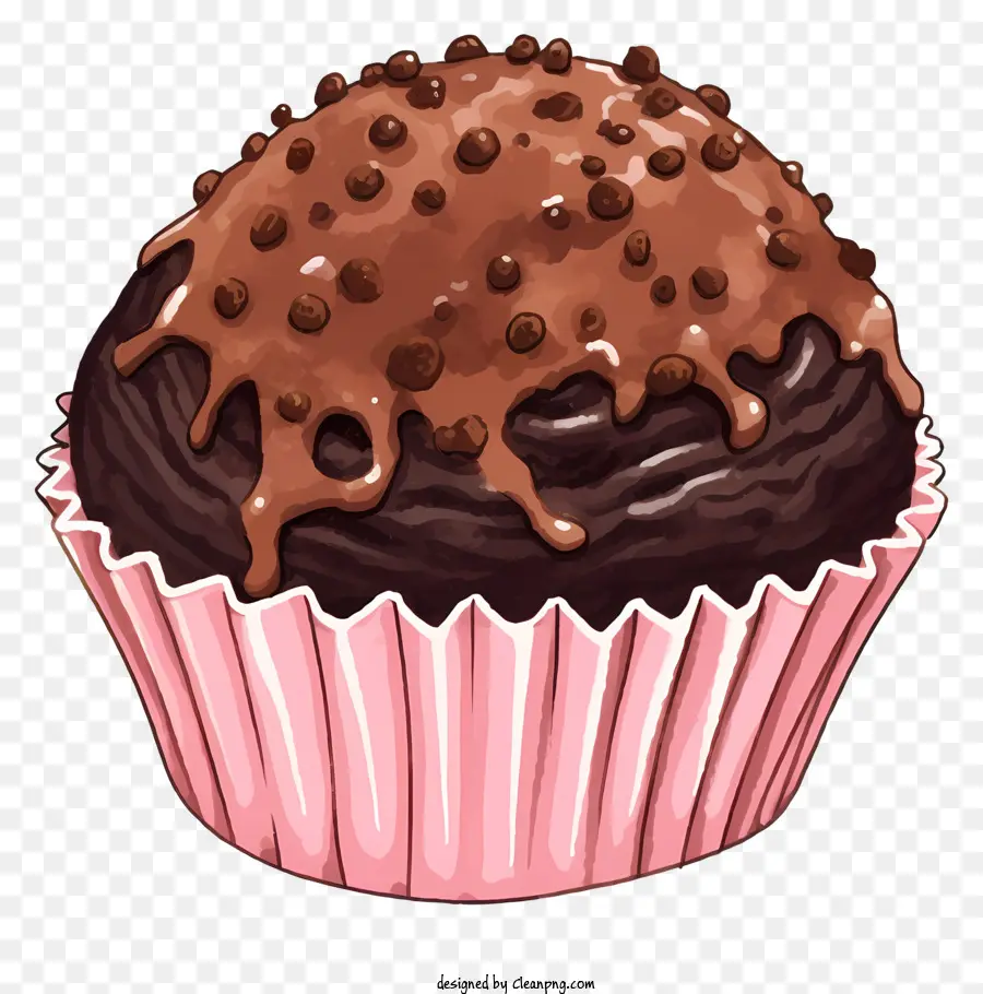 Pastel De Chocolate，Glaseado De Chocolate PNG