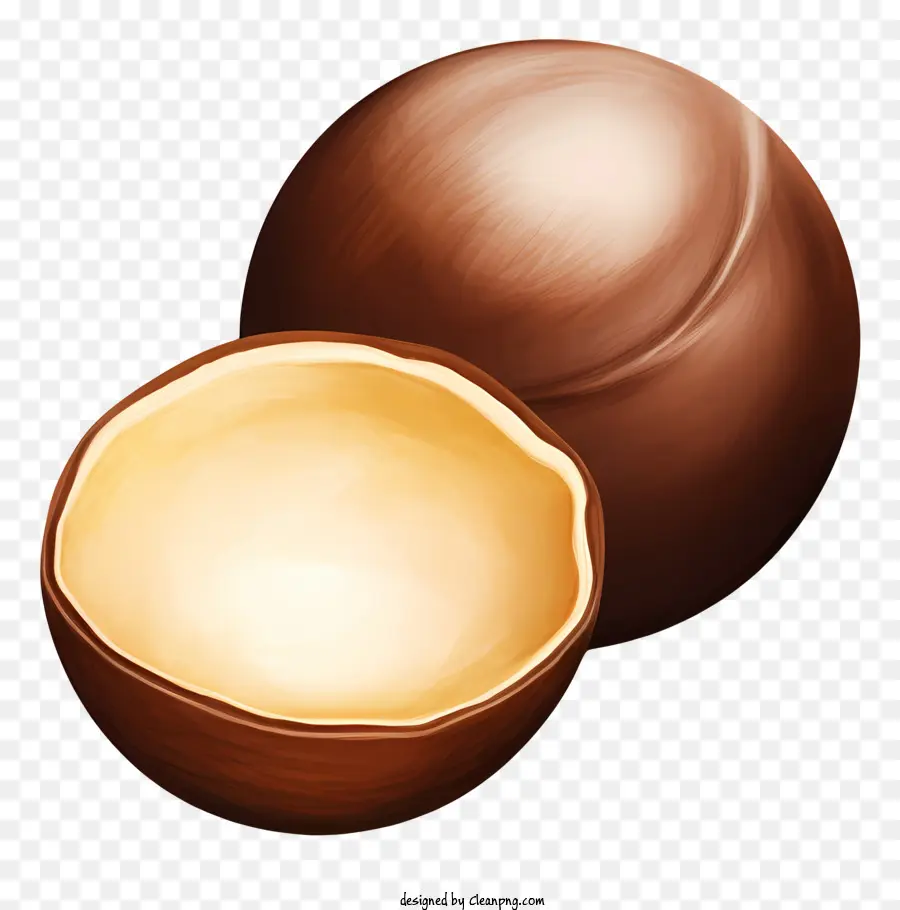 Huevo De Chocolate，Bola De Chocolate PNG