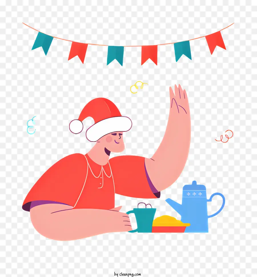 Papá Noel，Sombrero PNG